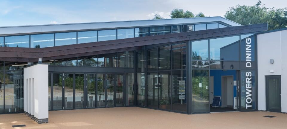 Creating a vibrant dining destination at the heart of campus – Towers Dining Hall, Loughborough University